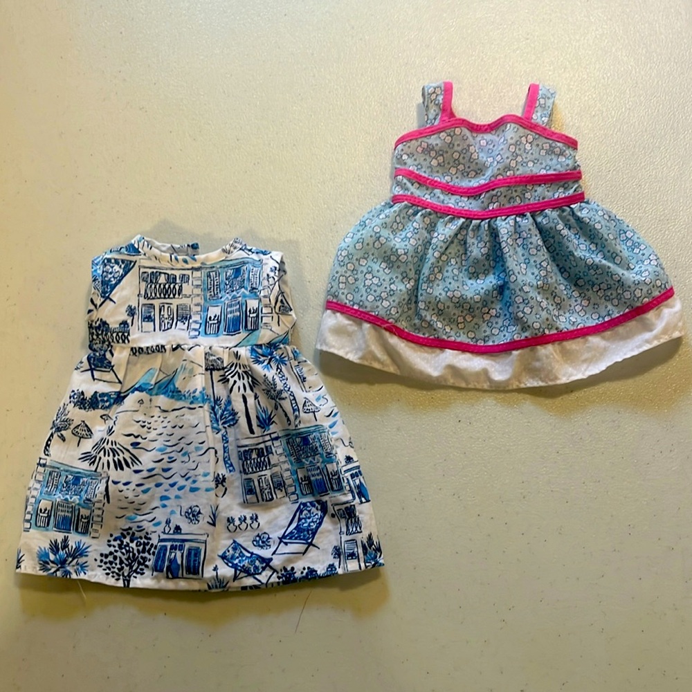 2 Dresses for American Girl Dolls